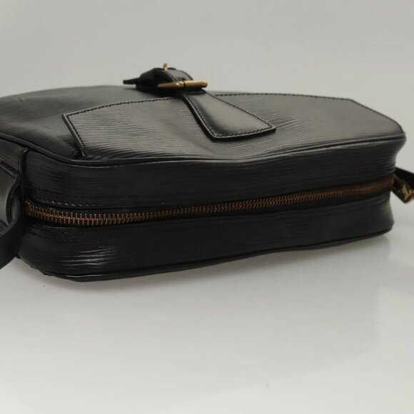 LOUIS VUITTON Epi Jeune Fille MM Shoulder Bag Black M52152 LV Auth ep8347 - Picture 7 of 16